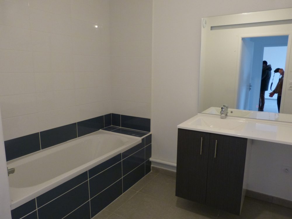 Type 3 Tours Nord St Symphorien a louer Gautard immobillier salle de bain