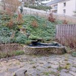 Vue jardin privatif T3 a vendre sur saint-avertin