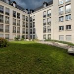 Cour intérieur Studio Béranger à vendre