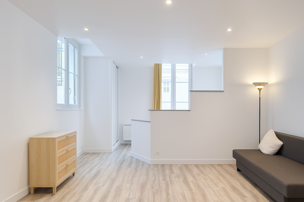 studio hyper centre de Tours à vendre – pièce principale