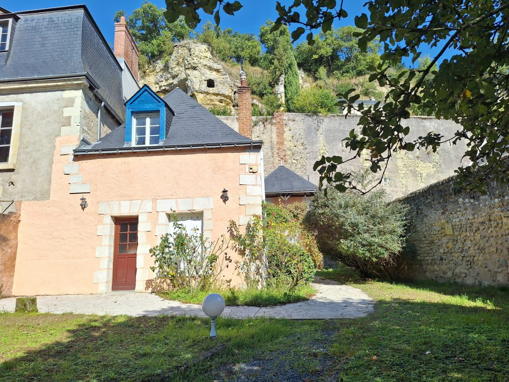 à vendre maison Rochecorbon Loire – Façade sud