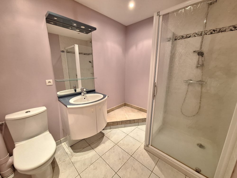 à vendre maison Rochecorbon Loire – salle d’eau WC studio