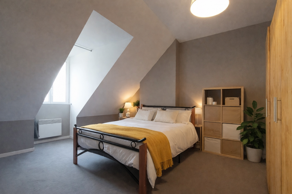 chambre Maison familiale à Saint-Cyr-Sur-Loire