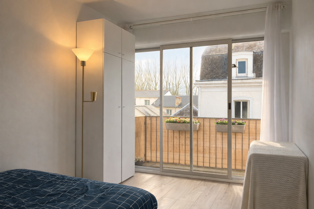 Chambre appartement T2 à TOURS à vendre