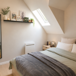 vue chambre rangée