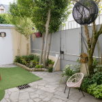 à vendre maison de ville Grammont – jardin