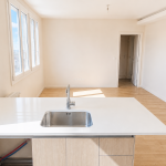à vendre – T3 vue sur prébendes – quartier grammont tours – cuisine vers salon