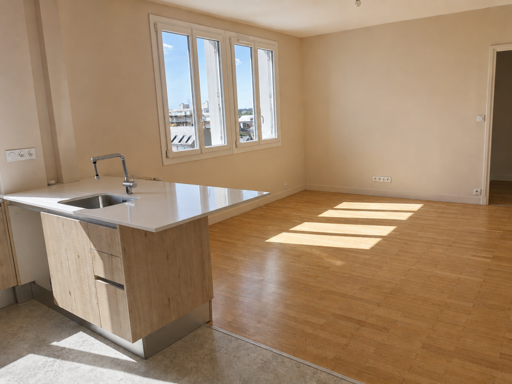 à vendre – T3 vue sur prébendes – quartier grammont tours – pièce principale