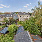 Vue sur l’arrière jardin