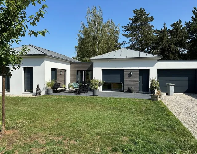 Vue Maison T4 de 130 m2 env. avec Pompe à Chaleur, jardin, terrasse à louer sur Veigné | LOCATION 37.FR